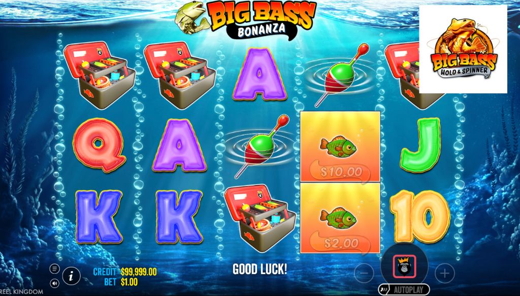 Fishing game lobby view as seen on a casino site